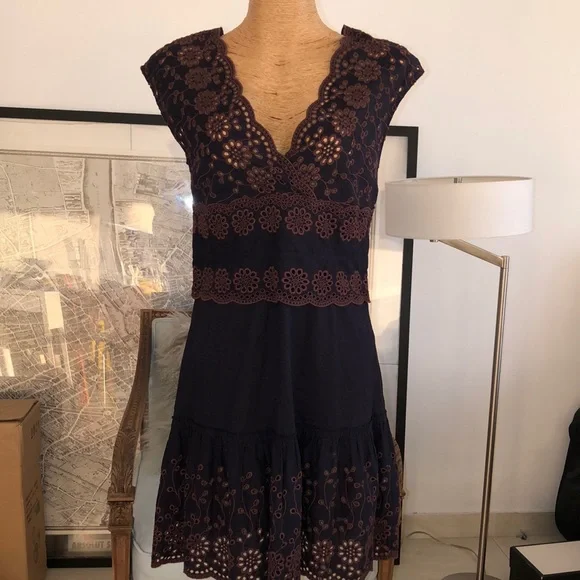See By Chloe | Dresses | See By Chloe Embroidered Navy Blue And Brown Dress | Poshmark See By Chloe | Dresses | See By Chloe Embroidered Navy Blue And Brown Dress | Poshmark